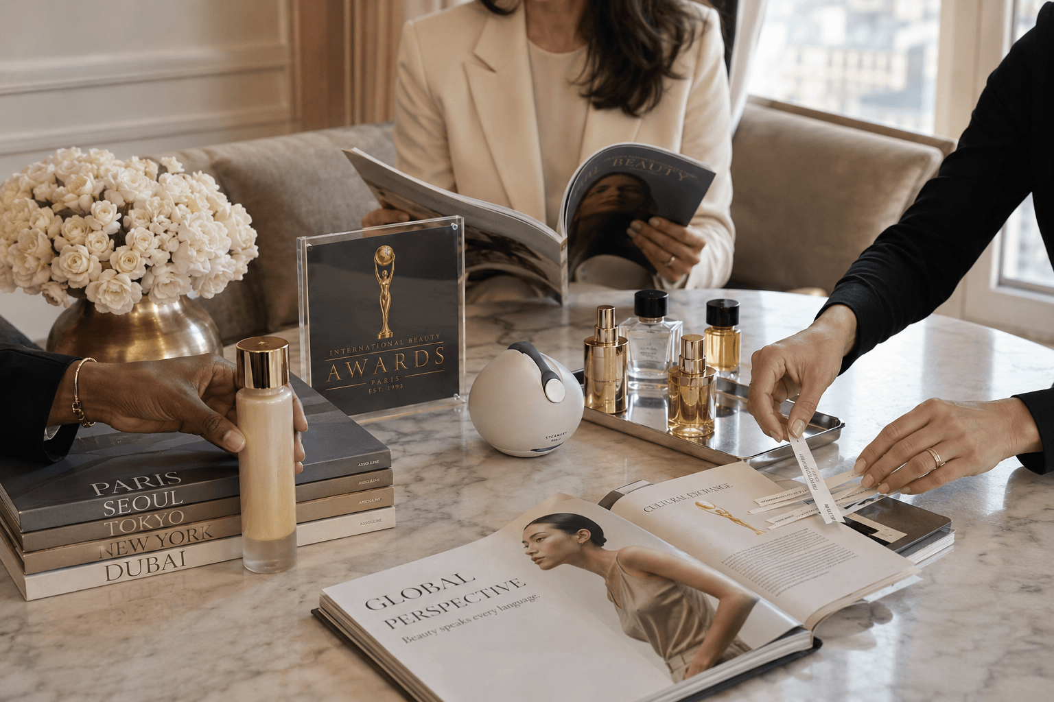 International Beauty Awards global recognition environment