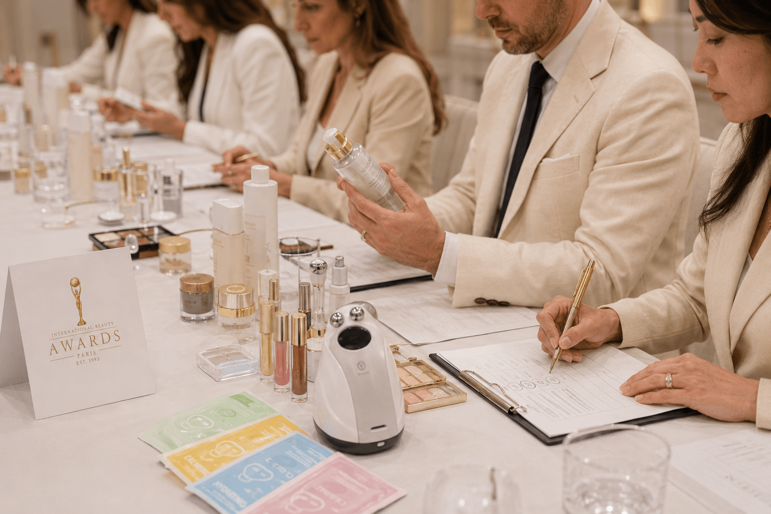 International Beauty Awards entry preparation visual