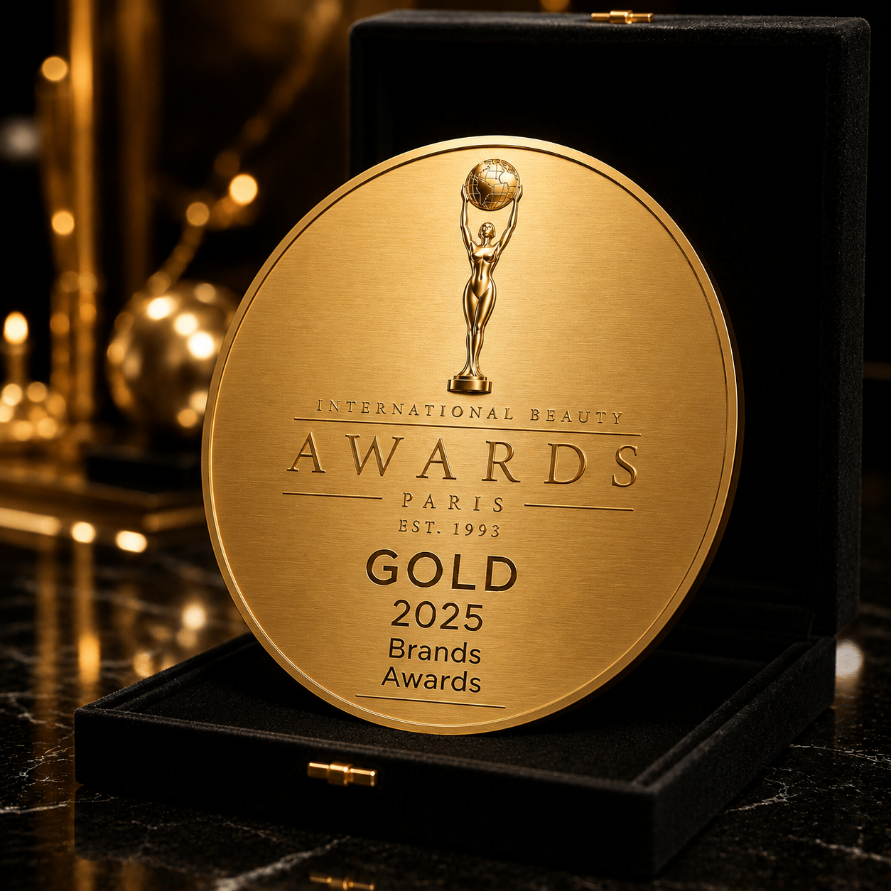 Gold Award certificate presentation