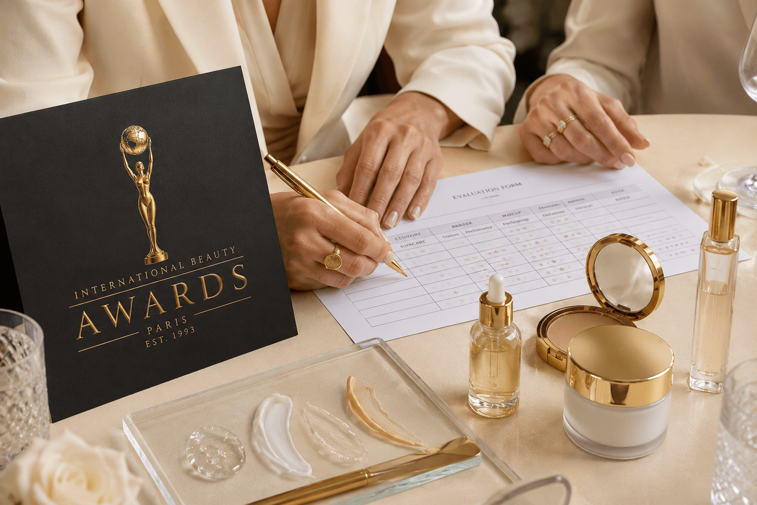 International Beauty Awards mission review materials